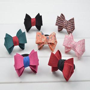 감성리본머리끈30종 머리끈 고무줄 리본끈 체크머리끈