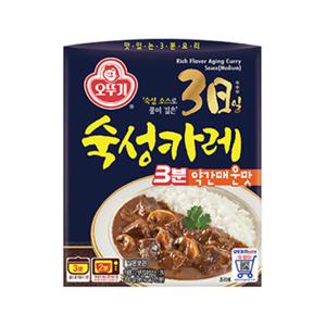 [오뚜기] 3분 3일 숙성카레 약간 매운맛 200g