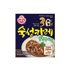 [오뚜기] 3일 숙성카레 고형 순한맛 100g