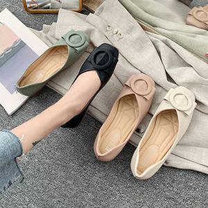봄신발 낮은굽 데이트 오피스룩 라운드 여성 플랫슈즈