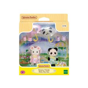 [실바니안패밀리]5748-단짝 아기친구들의 비오는 날 산책