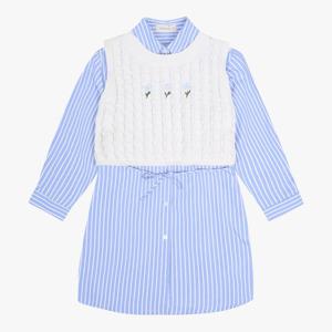 [일로딜로]말랑플라워조끼원피스세트 IDOW2411Z