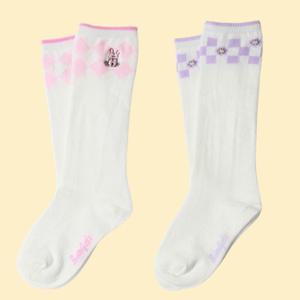 [로엠걸즈(아동)]시즌모티브문양반타이즈반양말RGAY24S3P