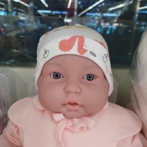 달퐁큐비앤맘 HC18 다람쥐양면쟈가드신생아모자 1033150705