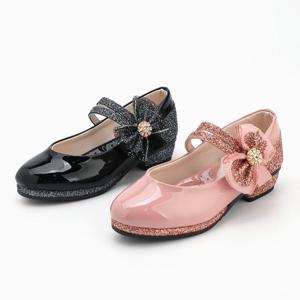 [레비스풋]리틀쥬 옆리본 가보시 아동 키즈 주니어 여아굽구두