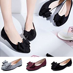 플랫슈즈 리본 스웨이드 단화 데일리슈즈 패션슈즈