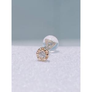 미니골드 [10K] 콤콤 피어싱 EHOM0027