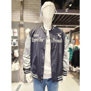 클라이드 엔 남성용 레터링 스타디움 점퍼 FOBJP206M