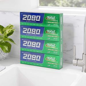 [애경]애경 2080 시그니처 토탈 그린치약 125g x 4입