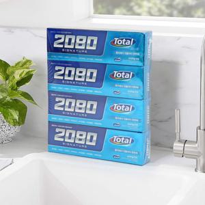 [애경]애경 2080 시그니처 토탈 블루치약 125g x 4입