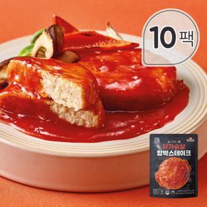 [꼬꼬빌] 심쿵닭가슴살 함박스테이크 멕시칸핫칠리 100g x 10팩