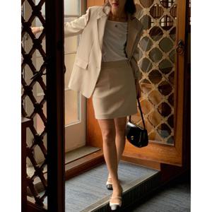 [올리브데올리브]H라인 미니 스커트(OW4XS205)