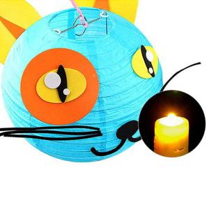 (유니아트) 4000 LED 한지전등갓 세트 고양이 만들