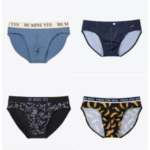 [예스]플라워,심플 블루,진,바나나 남성 삼각 팬티 4종 택1YSMPZ313Z353Z401Z601