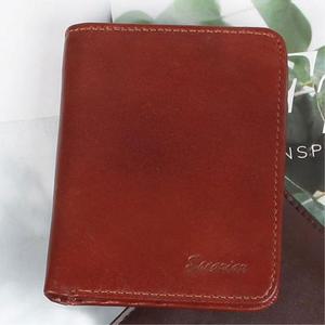 중지갑 라이트브라운 803B 아빠지갑 남편선물 남지갑