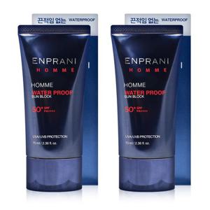 [엔프라니] 엔프라니 옴므 선블록 선크림 70ml x 2개