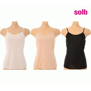 솔브 SDWC551 비침방지 캐미솔 기본 슬립 끈런닝