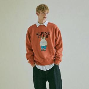 후아유 WHMWC4T21U 공용 알파인 스티브 기모 맨투맨