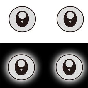 토드 왕눈이 반사스티커 (중형) 17cm x 17cm