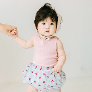 [베이비맥스] 엘리스 플리츠 민소매 T150