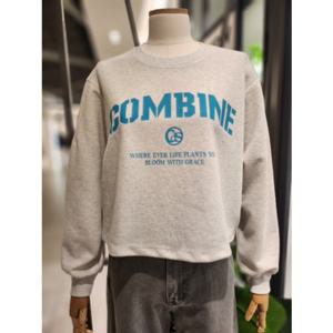 [코데즈컴바인] 앞판프린트 포인트 크롭티셔츠 (CJA-TS520W2Z)