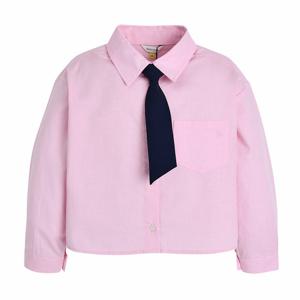 [컬리수] 크롭 옥스퍼드 셔츠 C241SHG01P