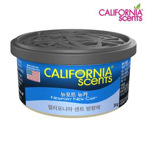캘리포니아센트 차량용 캔 방향제 뉴포트 뉴카 24g X 1개