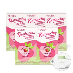 티젠 콤부차 스트로베리키위 10스틱 X 5박스 (보틀 포함)