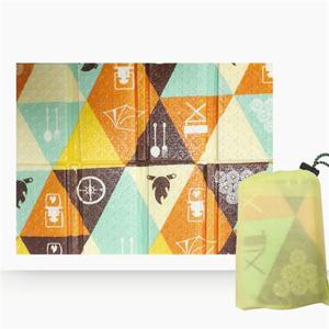 8단 미니 등산방석 휴대용방석 낚시 찜질방 캠핑도구