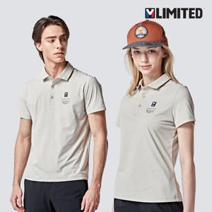 엠리밋 소로나 반팔티 223224_30 베이지 카라 냉감티