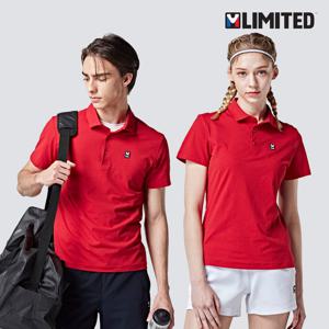 엠리밋 소로나 반팔티 521522_80 레드 카라 냉감티