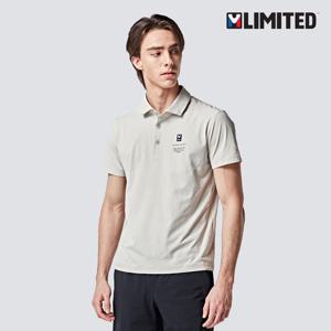 엠리밋 소로나 남성 반팔티 22330 베이지 카라 냉감티