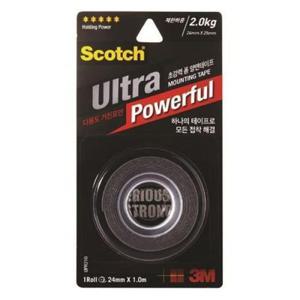 3M 초강력다용도 폼양면테이프 거친표면용 UPR210