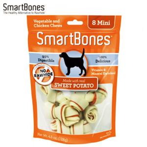 개껌 스마트본 고구마 미니 8입 1P 강아지 치석 간식