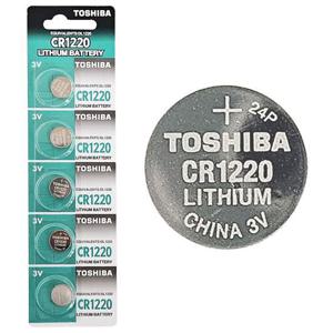 도시바 리튬전지 CR1220 1세트 5P 3V 차키 건전지