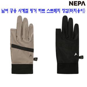 [네파][장갑 등산용품](7JC8102)_공용 사계절 핑거 하트 스트레치 장갑(터치용이)