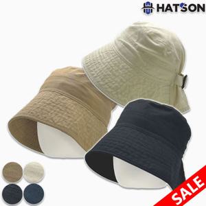 [햇츠온]여성 피에르가르뎅 봄 여름 데일리 코튼 버킷햇 벙거지 모자 C33-307