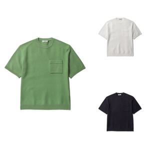 [올젠]올젠 포켓 반팔 라운드 스웨터 3종 ZPE2ER1502