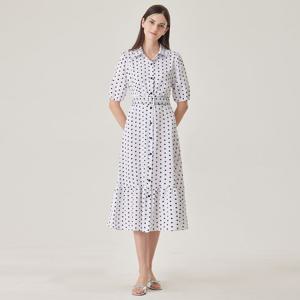 [포커스]도트나염쉬폰롱원피스 PBINF4M1OP3211