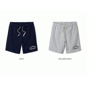 WHOAU WHTME1296MSG 공용 캠퍼스 프린팅 반바지