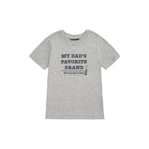 [브룩스브라더스] [키즈] DADS 텍스트 프린트 티셔츠 (그레이) (BBNPKB2174WES)