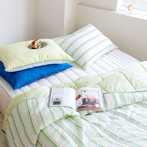 [플로라] 뉴썸머 시어서커 여름 차렵이불 베개세트 SS