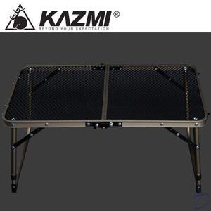 카즈미 아이언메쉬 슬림미니 테이블 블랙