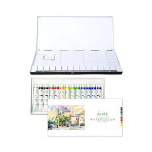 [알파]에꼴 수채화물감세트 13색 아트메이트 수채화파레트A20