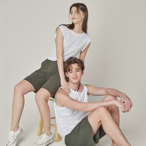 남녀공용 이지 린넨 5부 팬츠 UMZ6000