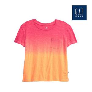 [갭키즈]타이다이 슬럽 포켓 티셔츠(793074-10-9_DPK)