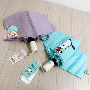 [애슬릿][애슬릿]자동 엔젤 강아지 캐릭터 3단 우산