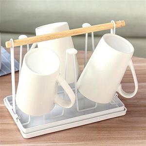 우드컵걸이 우드 컵걸이 1p 컵수납 컵정리대 커피잔걸이 컵꽂이