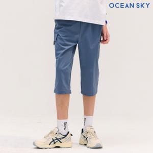 [오션스카이]남아 7부 아웃 포켓 팬츠-DCJB2711E0N