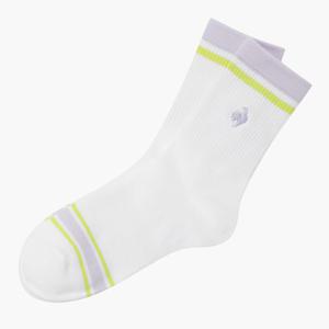 [르꼬끄공식] 베이직 라인 미드삭스 화이트(QP123ASC13)